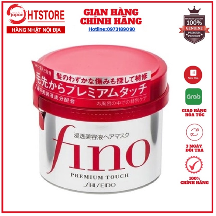 Kem ủ tóc Fino shiseido 230g-Hàng Nhật Chuẩn-Giá Tốt