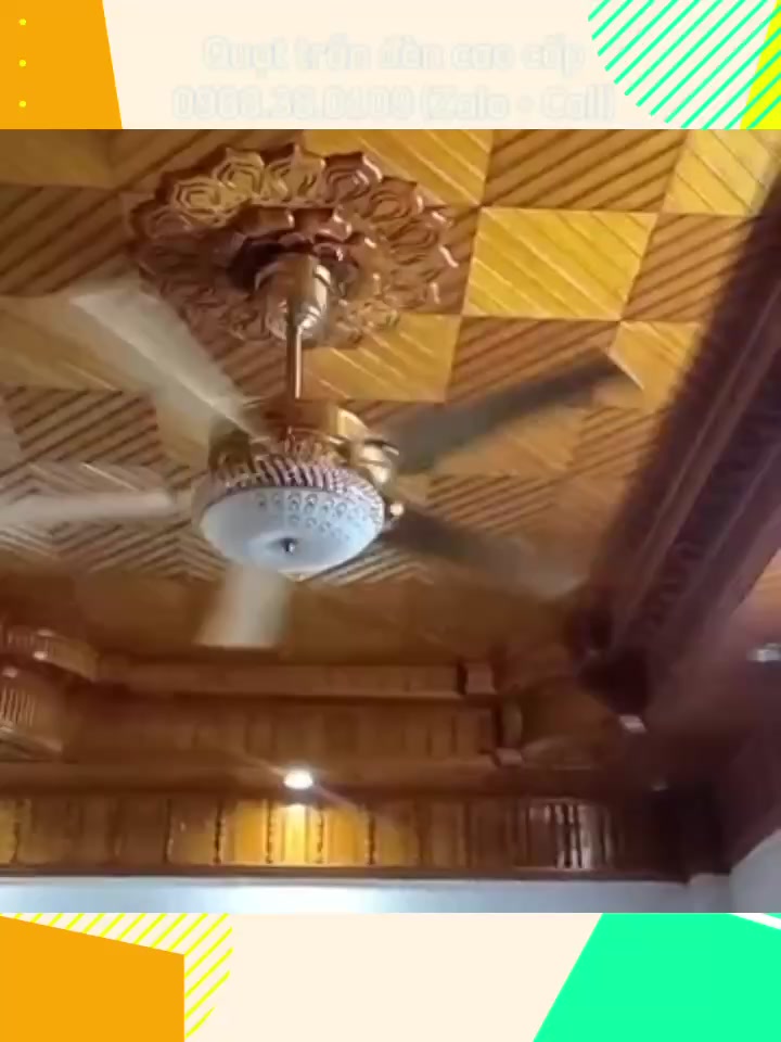 [Có Chốt An Toàn - Động Cơ Lõi Đồng ] Quạt Trần Đèn, Quạt Trần 5 Cánh 1608, 6 Cấp Độ Gió, 3 Chế Độ Đèn, Điều Khiển Từ Xa | BigBuy360 - bigbuy360.vn