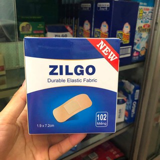 Băng dính cá nhân Zilgo hộp 102 miếng