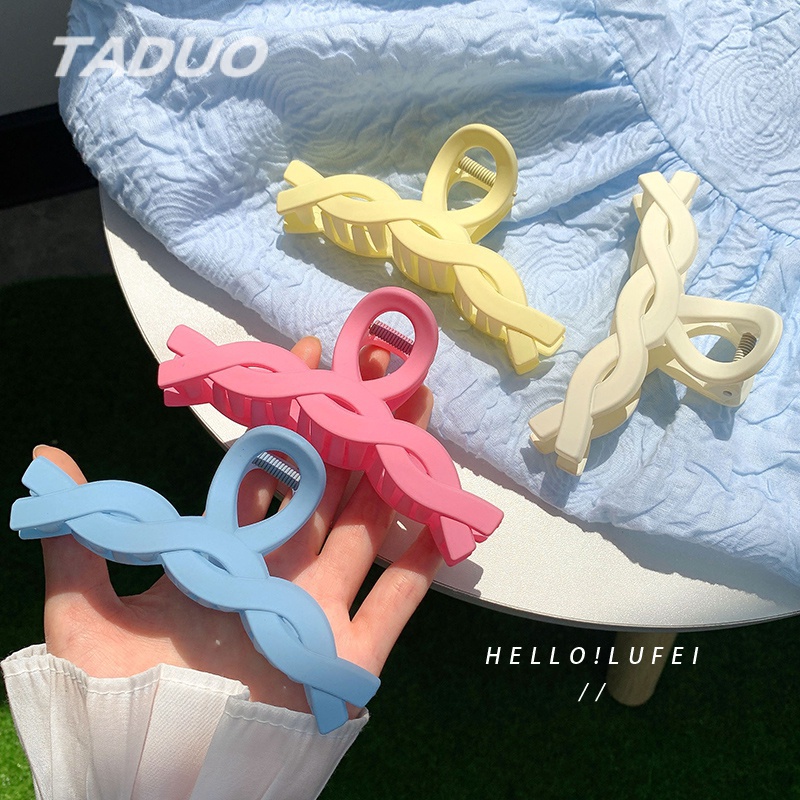 Kẹp gắp tóc màu kẹo ngọt phong cách Hàn Quốc dễ thương