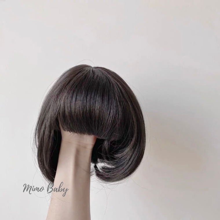 Bộ tóc giả đội đầu siêu dễ thương cho bé gái TG01 Mimo Baby