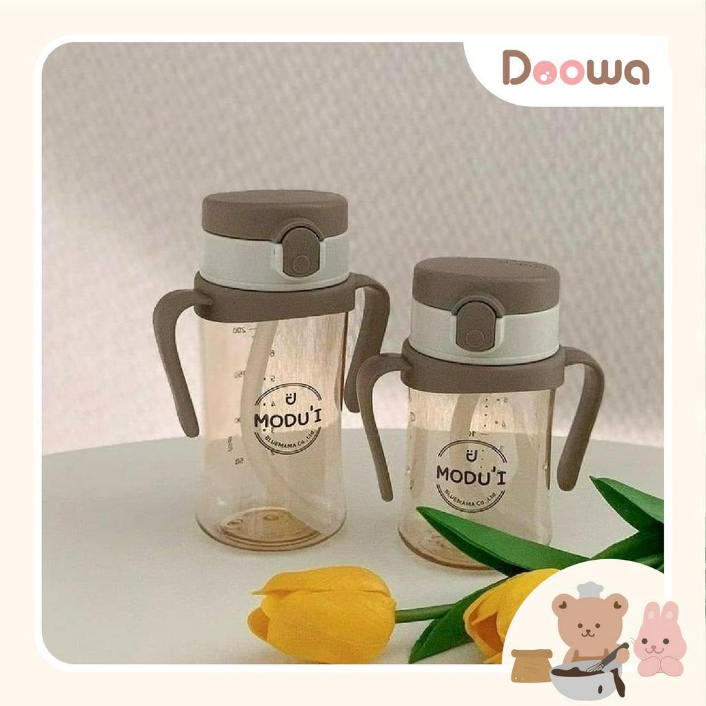 Bình tập uống cho bé Sippi cup/One Touch Bluemama, hàng nhập khẩu chính hãng, bình nước chống sặc