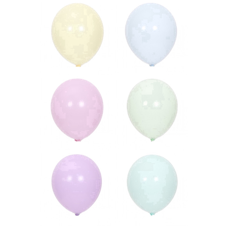 Set 10 bong bóng latex màu kẹo ngọt dùng trang trí tiệc độc đáo cho bé