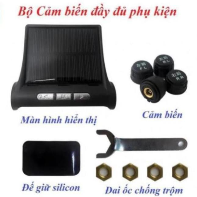 Cảm Biến Áp Suất Lốp TPMS, van ngoài,màn màu