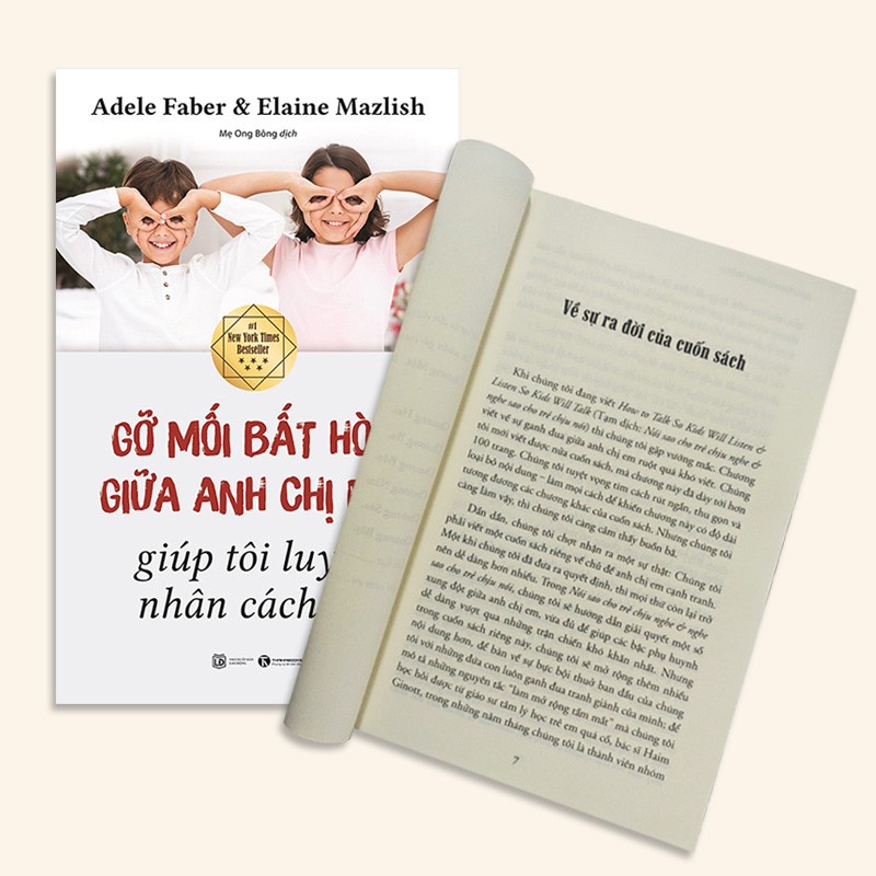 Sách - Gỡ Mối Bất Hòa Giữa Anh Chị Em Giúp Tôi Luyện Nhân Cách Trẻ Tặng Bookmark