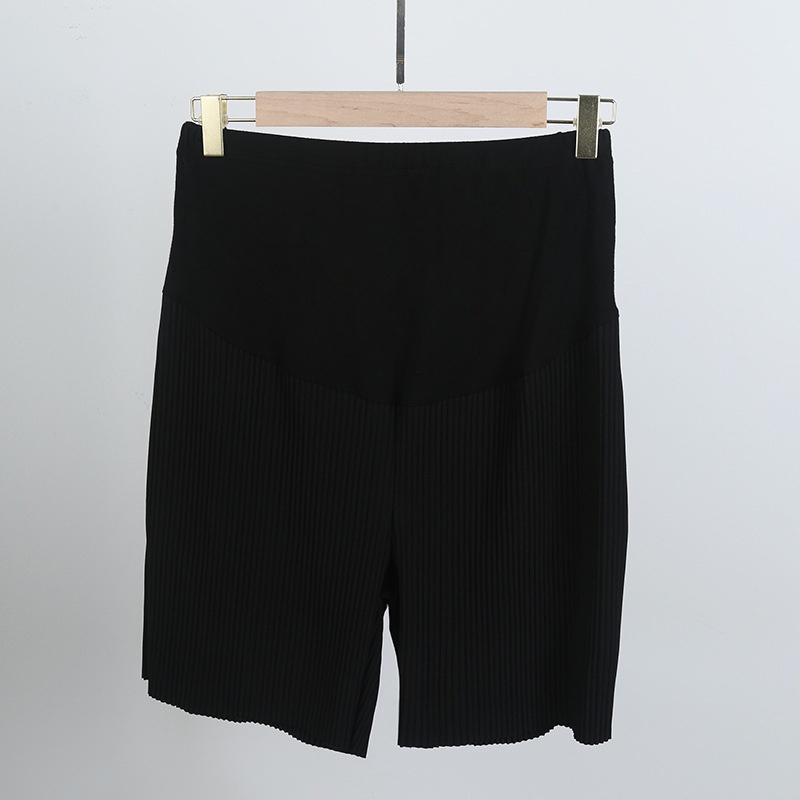 Quần bầu đùi thun tăm lạnh cực mát , quần sooc cho mẹ bầu ngày hè