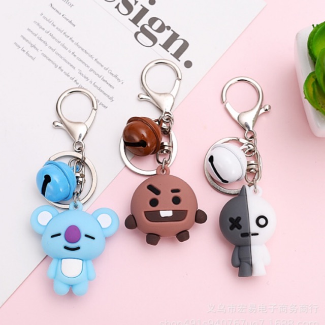 [M03] MÓC KHOÁ - BT21 - BTS gấu bông