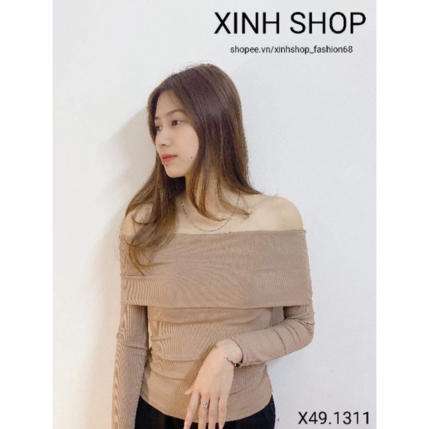 [HOT] Áo Len Tăm Trễ Vai Hàng Loại 1 Siêu Dày Dặn | BigBuy360 - bigbuy360.vn