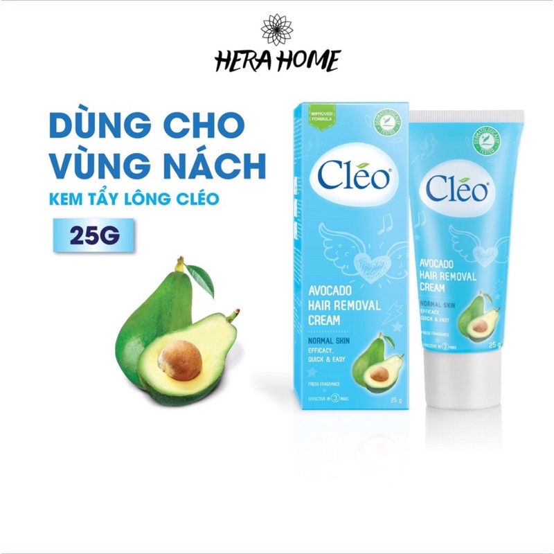 Kem tẩy lông Cléo Avacado dành cho da thường- Hera