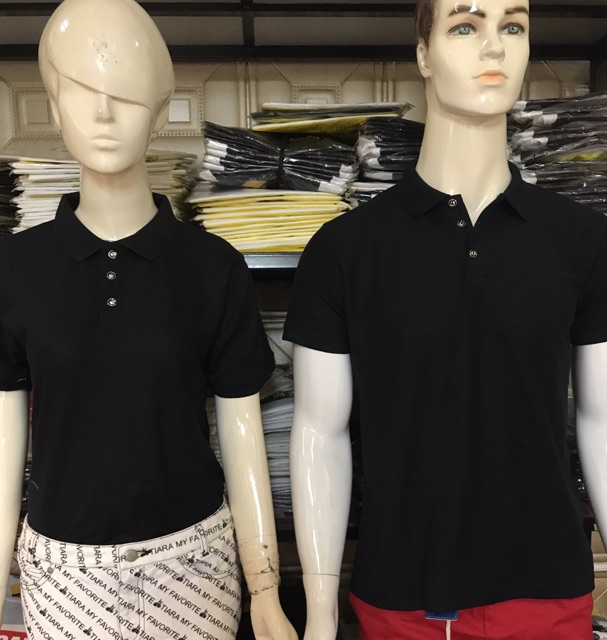 Áo thun nam nữ polo cổ bẻ ngắn tay vải cotton sợi thấm hút mồ hôi có nhiều màu Tmos 675 | BigBuy360 - bigbuy360.vn