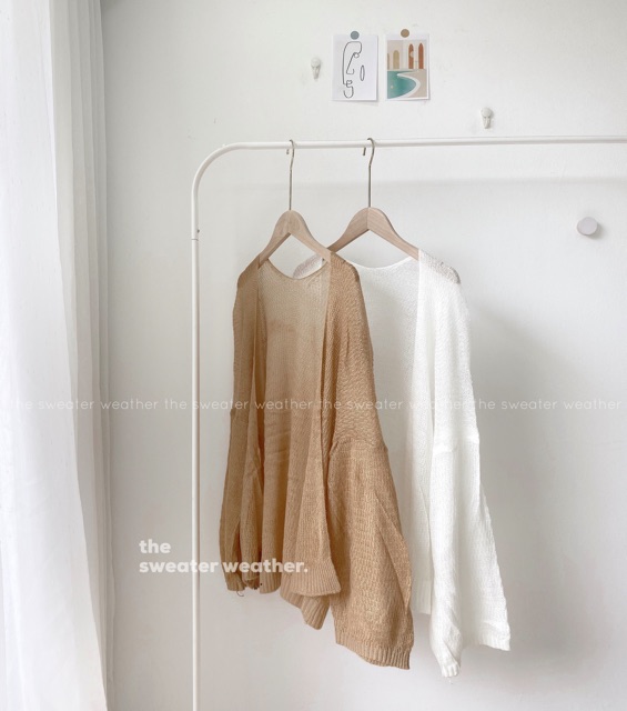 Áo khoác cardigan len tơ | BigBuy360 - bigbuy360.vn