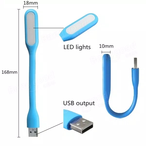 COMBO 2 ĐÈN LED USB SIÊU SÁNG DÙNG LÂU KHÔNG NÓNG MÀU NGẪU NHIÊN, DÙNG ĐIỆN 5V1A - MrPhukien