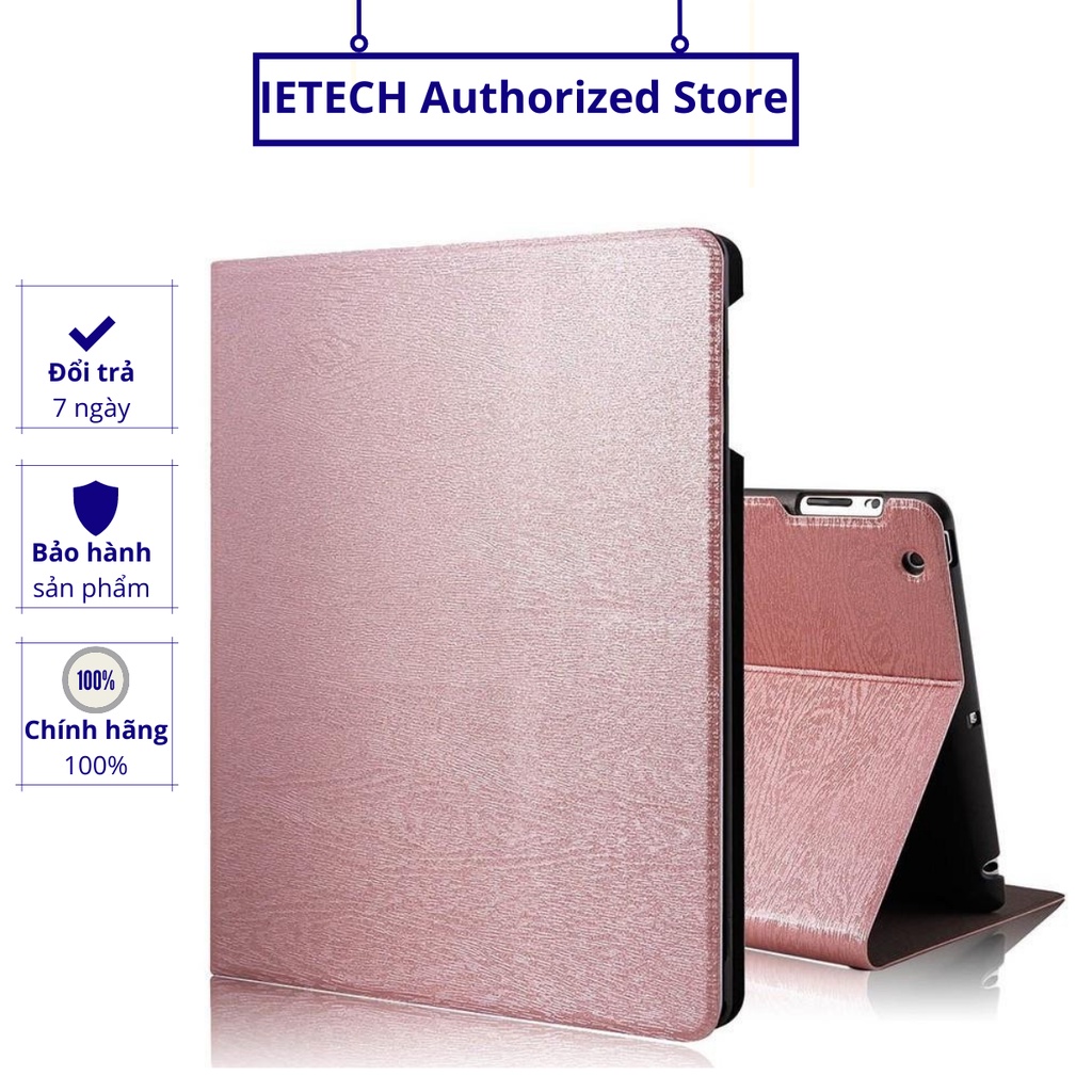 Bao Da Vân Gỗ Cao Cấp PKCB Dành Cho iPad Air 1 Tắt mở màn hình thông minh.