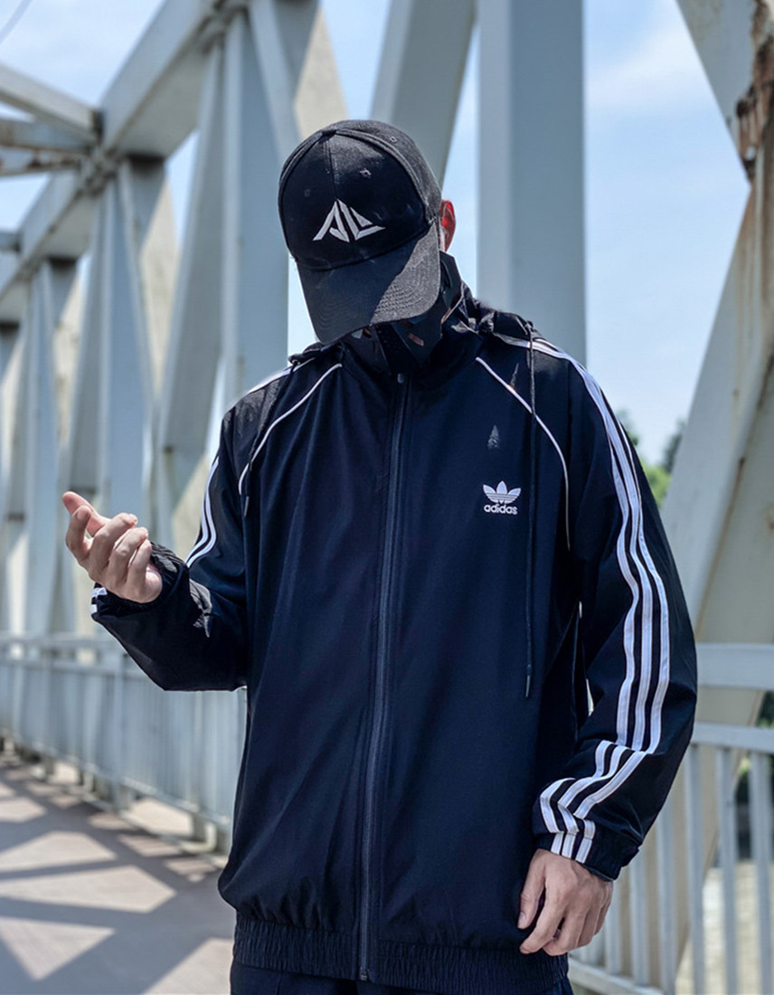 Men's Adidas clover jacket sport casual sport hoodie jacket with hood | WebRaoVat - webraovat.net.vn