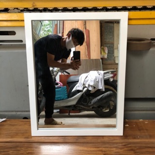Gương soi trang điểm treo tường đẹp siêu mỏng 3,5cm size 55*70cm G-962