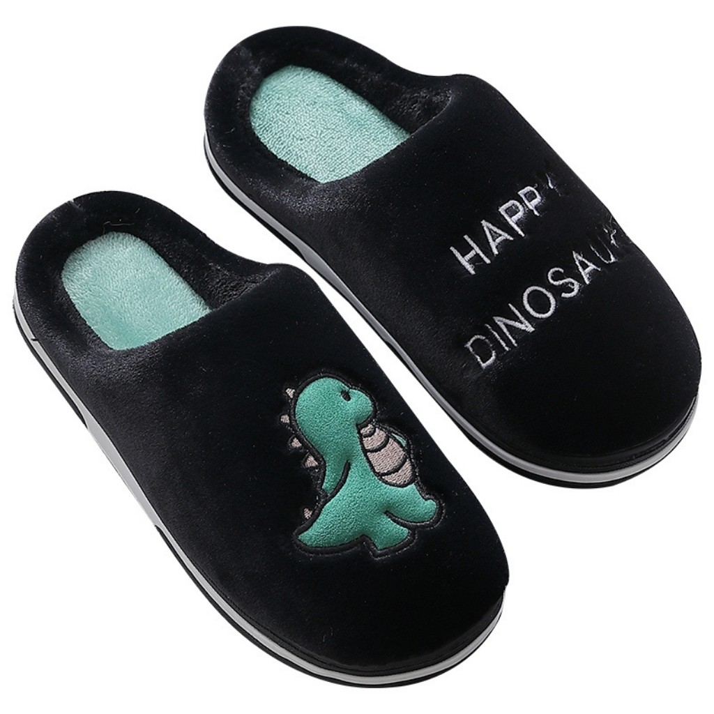 Dép bông khủng long nhỏ DinoSaurs dễ thương ấm áp mẫu mới về