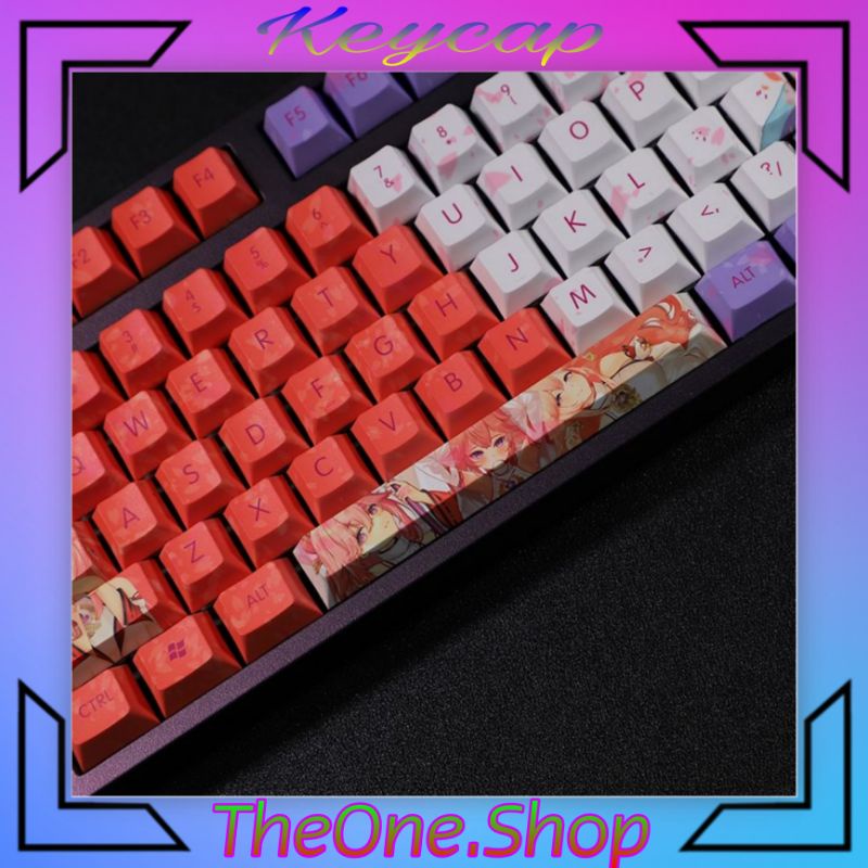 Keycap Yae Miko - Gensin Impact XDA profile làm từ nhựa PBT siêu bền