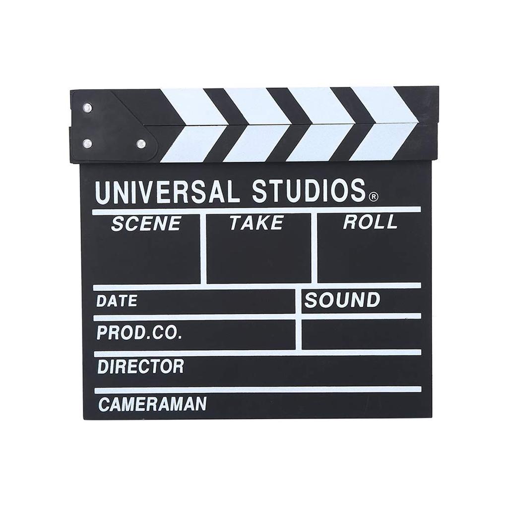 Clapboard Clapboard Phim Ảnh Bằng Gỗ Màu Đen
