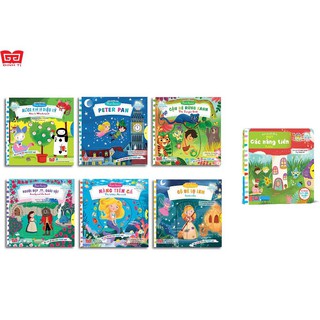 Sách chuyển động - First stories - các câu chuyện cổ tích - bộ 7 cuốn - có mã lẻ