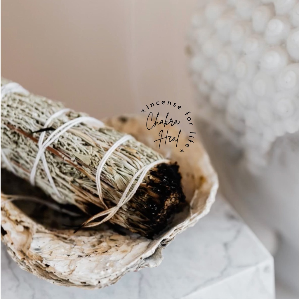 Blue Sage - Xô Thơm Xanh - Thảo Mộc Thanh Tẩy Bản Thân, Thu Hút Thịnh Vượng l Chakra Heal Incense