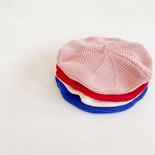 Mũ beret nhiều màu sắc phong cách mùa đông cho bé sơ sinh 3 tháng - 3 tuổi Qxw1