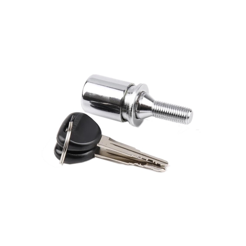 Bộ Ổ Khóa Bánh Xe Kèm Chìa Cho Mitsubishi Pajero Montero V24 V31 V32 V33 V36 V43 V44 V45 V46 V73 V77