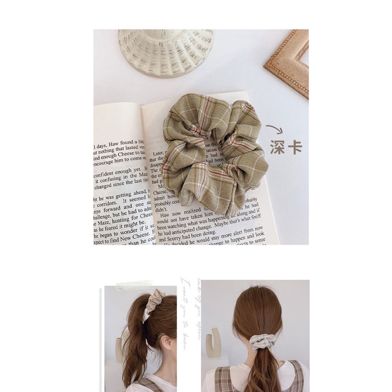 【kifli】cột tóc cao su phối vải cỡ lớn co giãn tốt xinh xắn dành cho nữ（quà tặng ngày thiếu nhi）