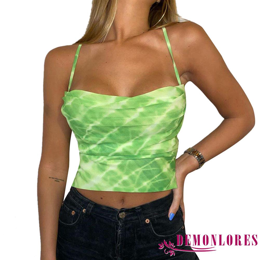 Áo Dây Nữ Cộc Tay Hở Lưng Quyến Rũ