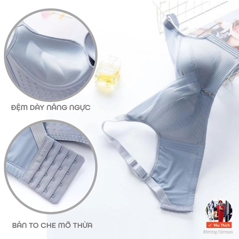 Áo lót nữ bản to không gọng đệm dày - áo ngực fullcup chống chảy sệ havana FLA23 | BigBuy360 - bigbuy360.vn