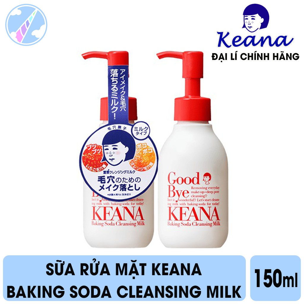 Sữa Rửa Mặt Keana Baking Soda Cleansing Milk 150ml