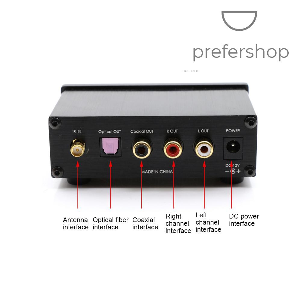 Bộ Khuếch Đại Âm Thanh Kỹ Thuật Số Kết Nối Bluetooth Cao Cấp P & S Fx-Audio Memuse-01 Pro Dc12V / 1a