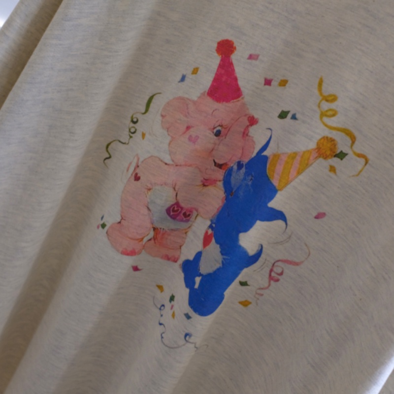 NRVP Áo Thun Nữ Ngắn Tay In Chữ Phong Cách Hàn Quốc