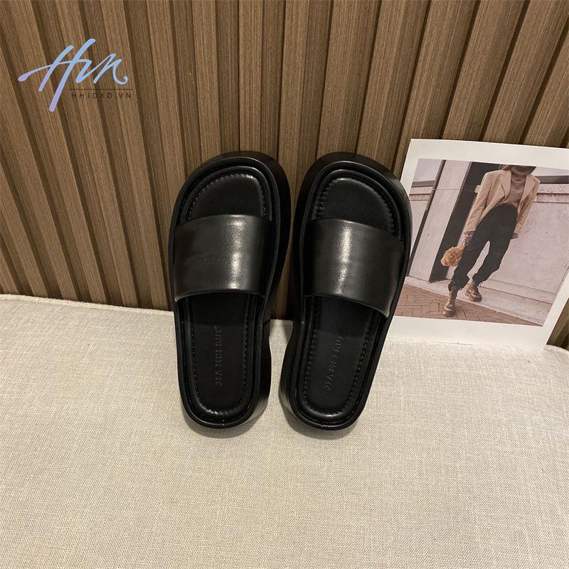 Dép Sandal Đế Dày Phong Cách Hàn Quốc Thời Trang Mùa Hè 2022 Dành Cho Nữ