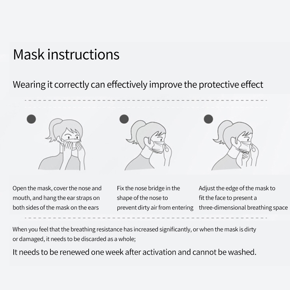 Khẩu trang KF94 màu sắc cầu vồng 4 lớp hottrend phong cách Ombre chống bụi bẩn và vi khuẩn hiệu quả | BigBuy360 - bigbuy360.vn