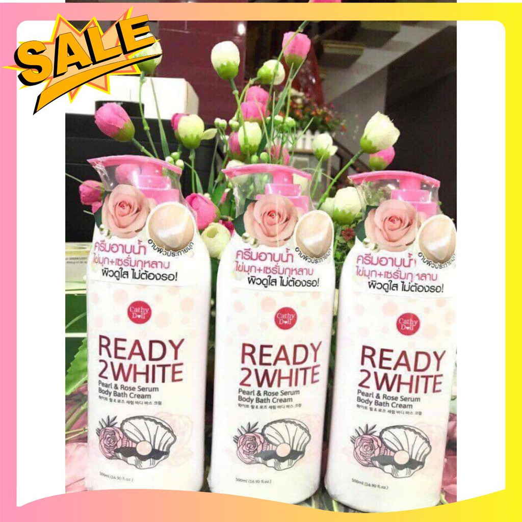 [FREE SHIP- SALE KHÔ MÁU] hàng chính hãng sữa tắm READY 2 WHITE thái lan