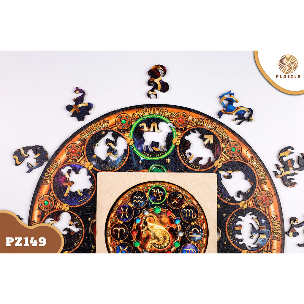 PLUZZLE Bộ xếp hình gỗ thông minh puzzle đồ chơi ghép hình – Cung Ma Kết – PZ149