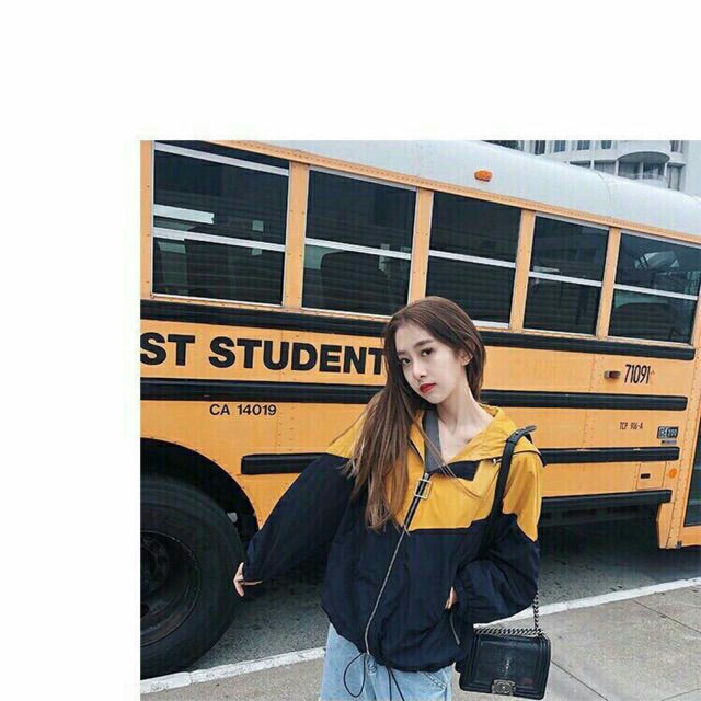 [Giá siêu rẻ] Áo khoác dù phối 2 màu đơn giản cá tính, kèm hình chụp thật | BigBuy360 - bigbuy360.vn