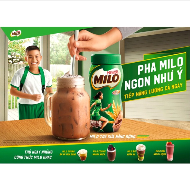 HŨ BỘT MILO NESTLÉ 400G