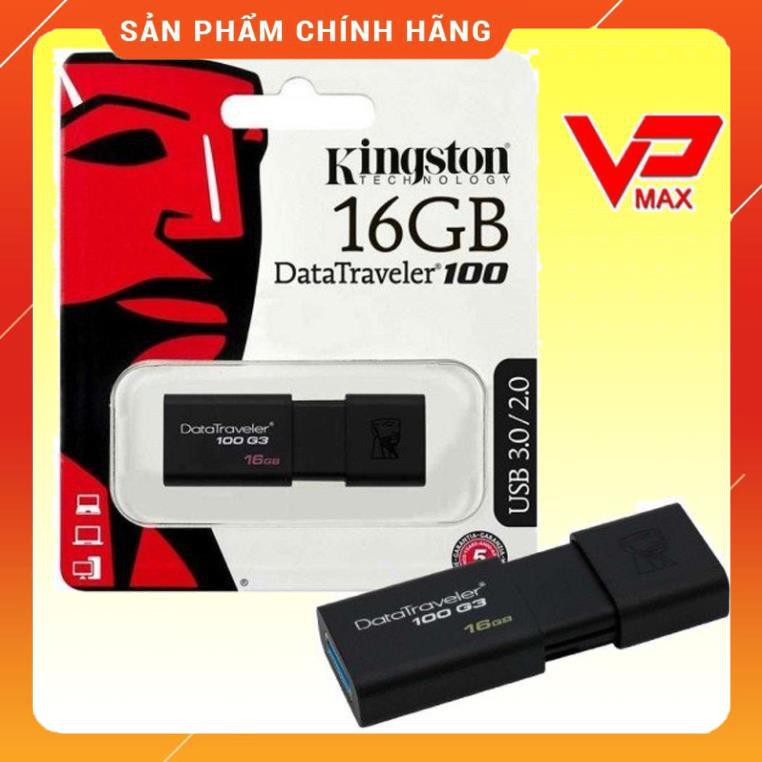 (Chính hãng) USB Kingston DT100 G3 16GB 3.0
