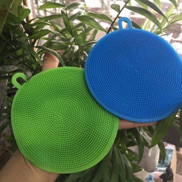 Combo 2 miếng rửa bát silicon