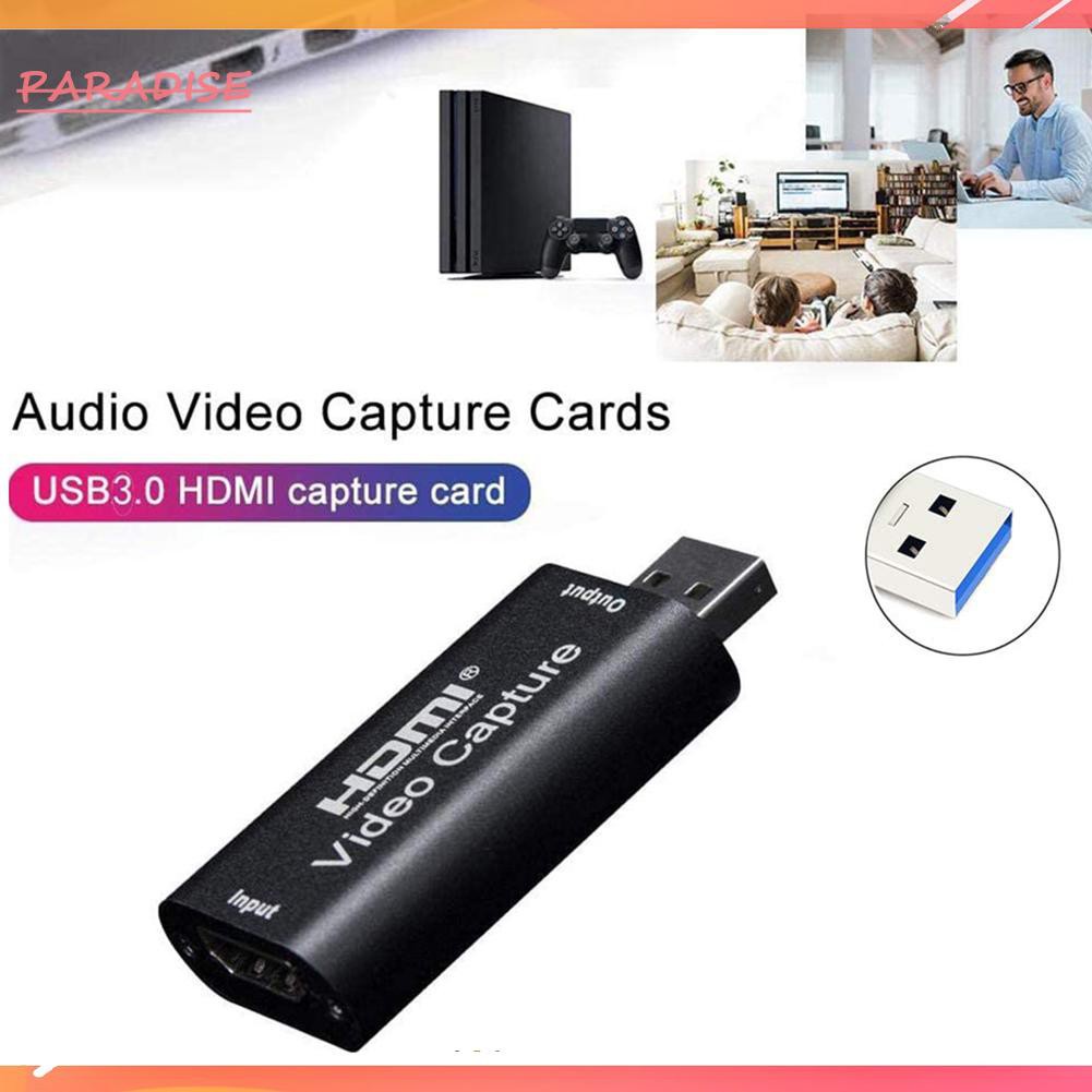 Hộp Thu Hình Ảnh Livestream Thiên Đường Mini Usb 3.0 Hdmi-Compatible Cho Máy Ảnh