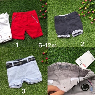 Quần short kaki xuất dư bé trai Redtag