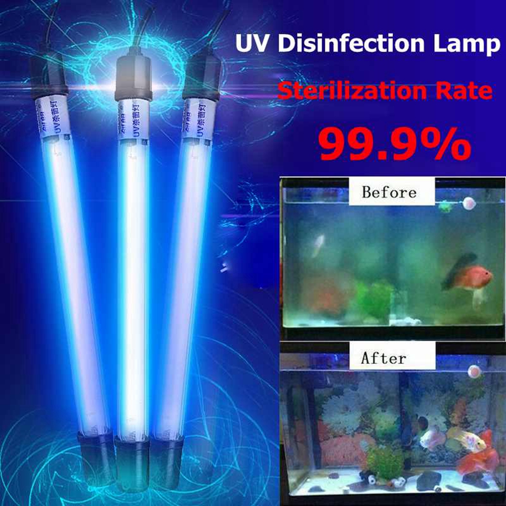 Đèn Uv 110v / 220v Chống Thấm Nước Cho Bể Cá