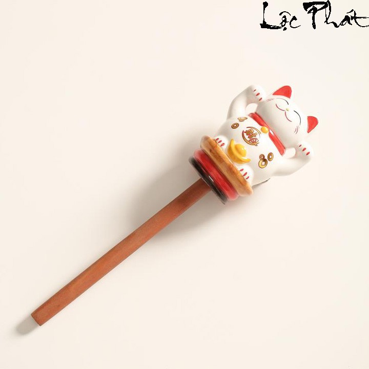 Mèo Thần Tài Vua Chúa Vẫy Tay - Cao 28cm | BigBuy360 - bigbuy360.vn