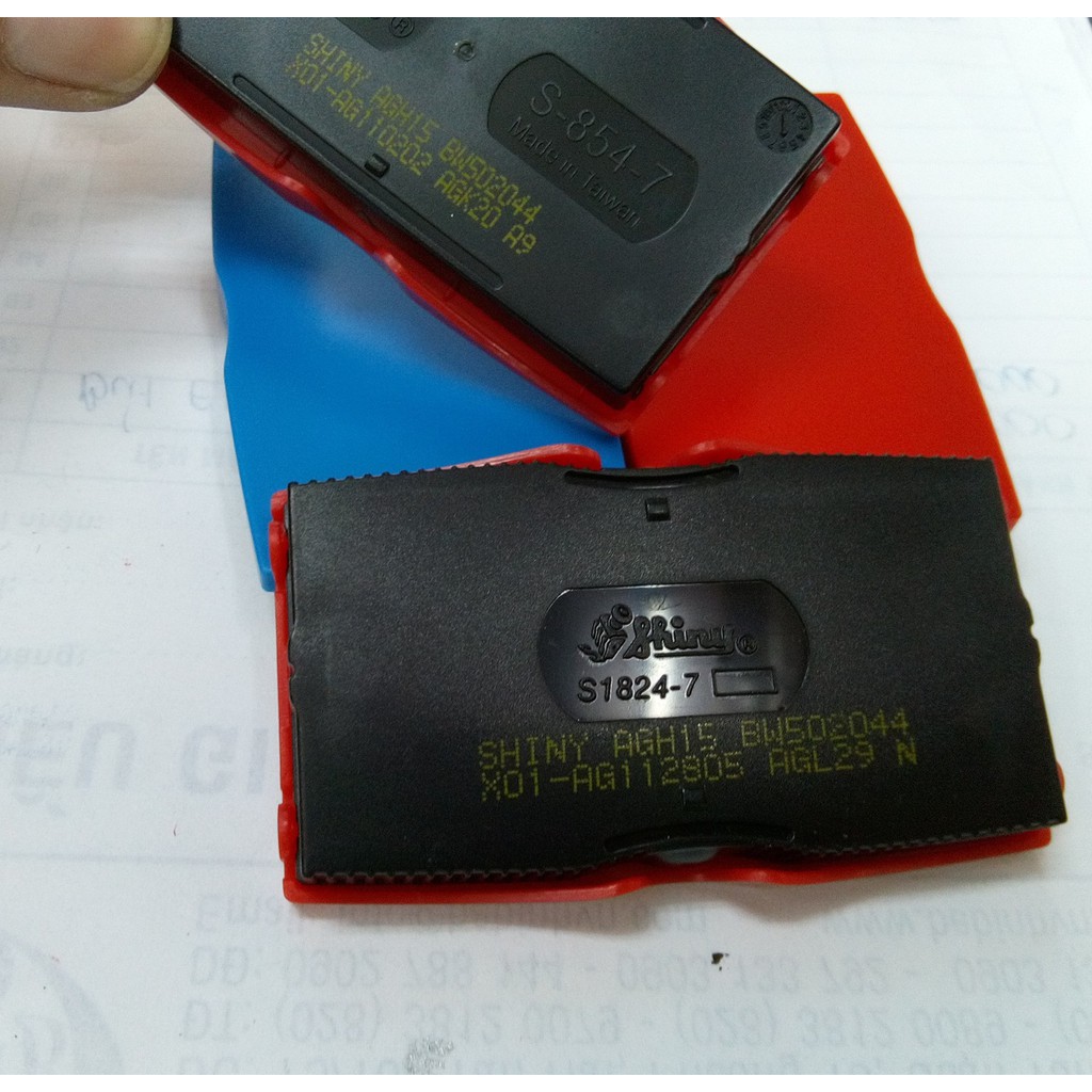 Dấu Shiny S-844/S-854 Khắc Tên, Địa Chỉ Công Ty, Ký Hiệu, Logo,...
