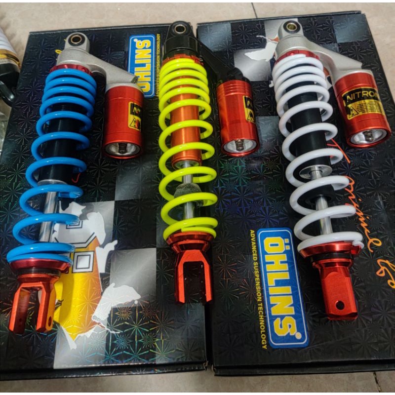 Phuộc SUM RACING tặng kèm tem nitron lắp xe Ga LUVIAS MIO SHMODE Vision mới VARIO Ultimo Freego Lead mới