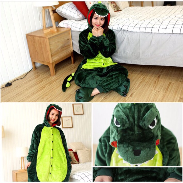 Bộ đồ ngủ hình thú siêu dễ thương - cosplay