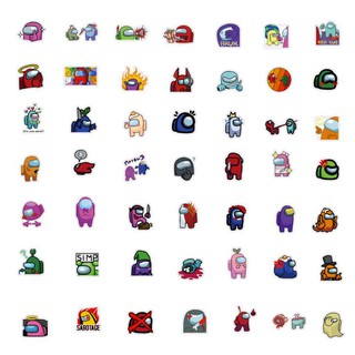 Sticker dán cao cấp Among Us Cực COOL ms#158
