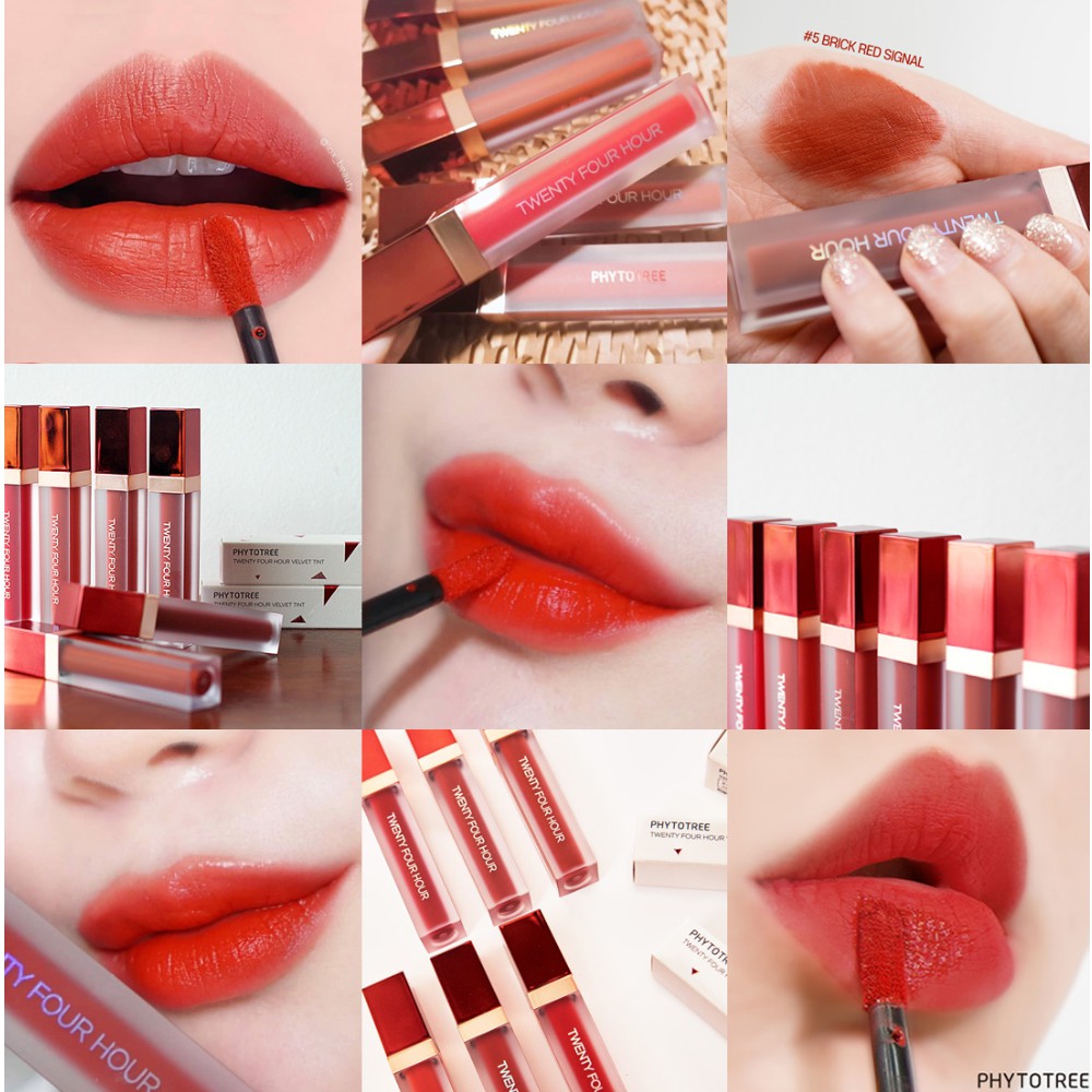 SON KEM LÌ PHYTOTREE 24H TINT VELVET MÀU 01 02 03 04 05 06 | BigBuy360 - bigbuy360.vn