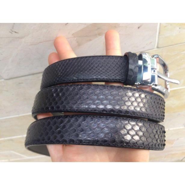 Dây Nịt Nữ Da Trăn 2.5cm - CÁ SẤU GÒ VẤP đẹp